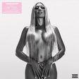 Album cover with a stylized portrait of a person with long hair, featuring a pink label and explicit content warning.