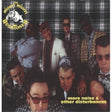 Album cover for 'More Noise & Other Disturbances' by The Mighty Mighty Bosstones with band members and plaid pattern.