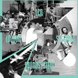 Collage of musicians and studio equipment with 'LCD Soundsystem' text overlay.