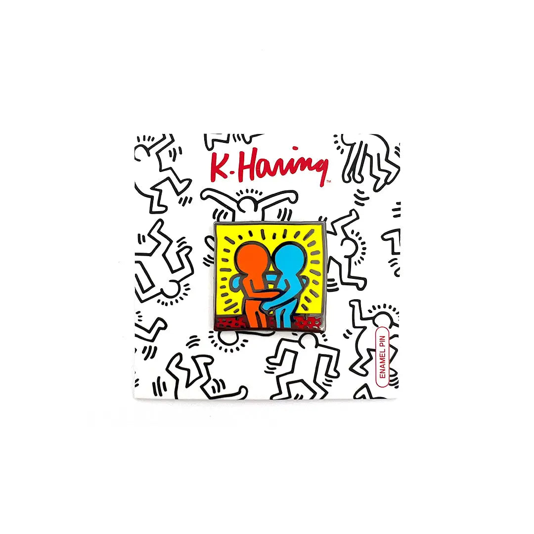 Keith Haring - friends Pin