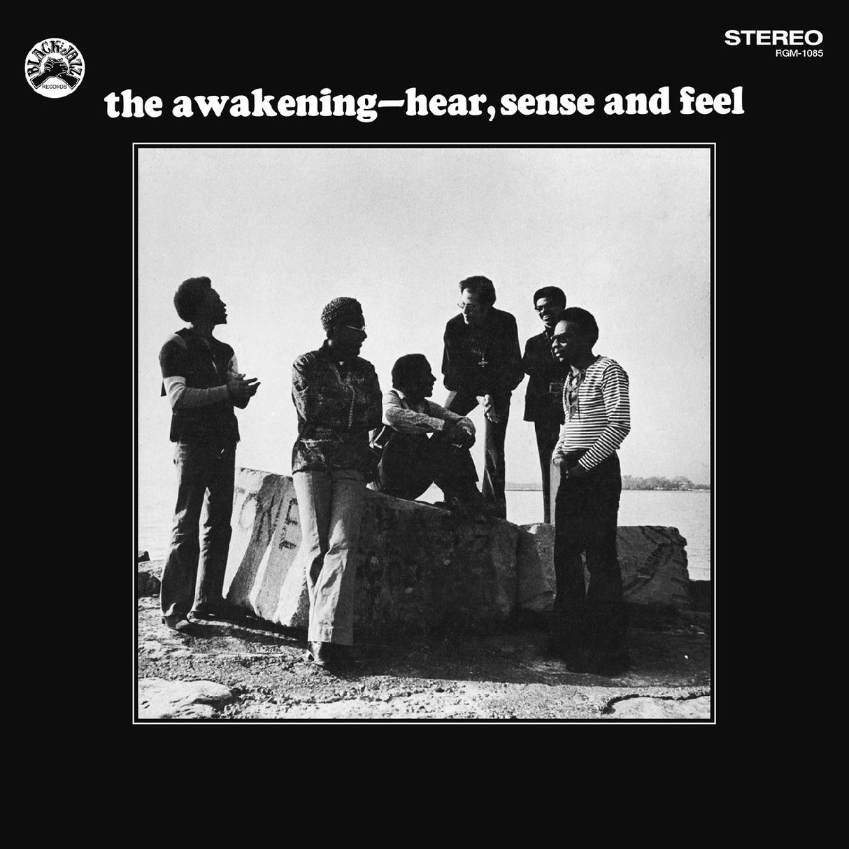 The Awakening - Hear, Sense And Feel LP (Blue With Black Swirl Vinyl)