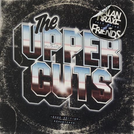 Album cover for 'The Upper Cuts' featuring stylized text and a logo on a textured background.