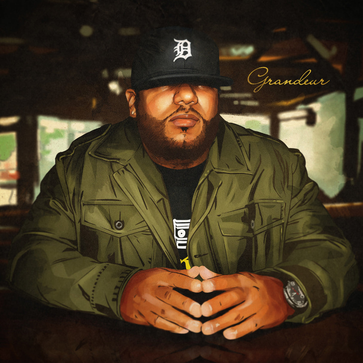 Apollo Brown - Grandeur LP (Olive Green Vinyl)