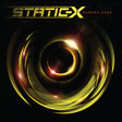 Album cover with a spiral design and 'STATIC-X' branding on a dark background