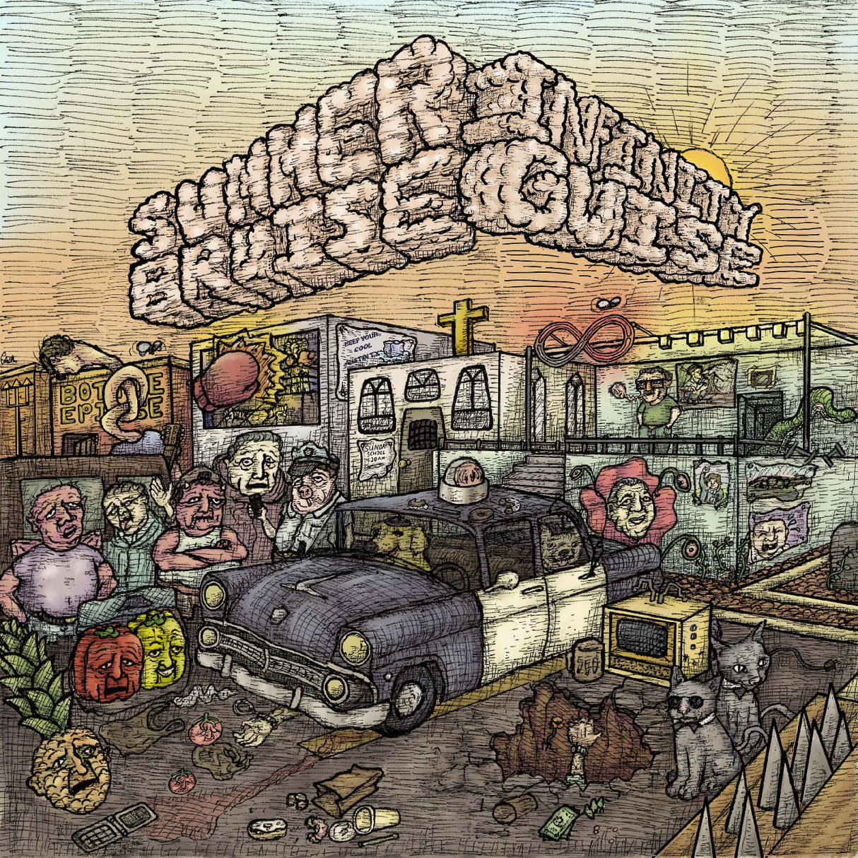 Summerbruise - Infinity Guise LP (Clear/Orange/Red Vinyl)