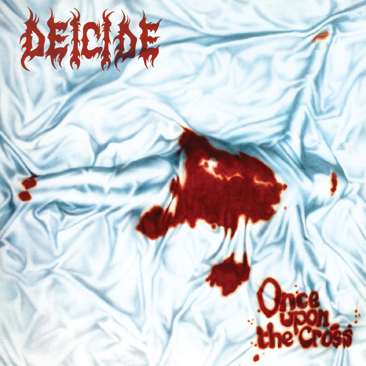 Deicide - Once upon the Cross - Remastered LP (Milky Clear with Blood Splatter Vinyl)