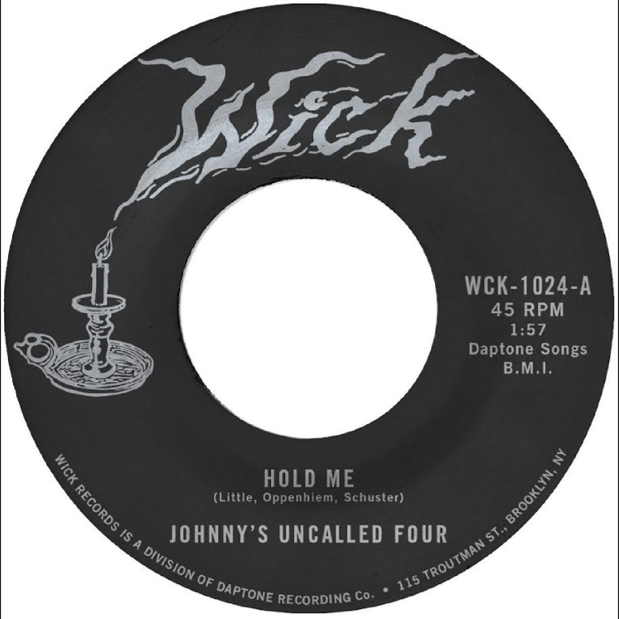 Johnny's Uncalled Four - Hold Me b/w Windy and Warm 7-Inch