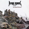 Album cover for 'The Ultra-Violence' by Death Angel featuring a destroyed cityscape.