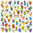Colorful geometric pattern with 'Hot Chip' album cover text in the center