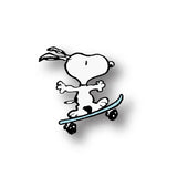 Snoopy Skateboard Beach Pin