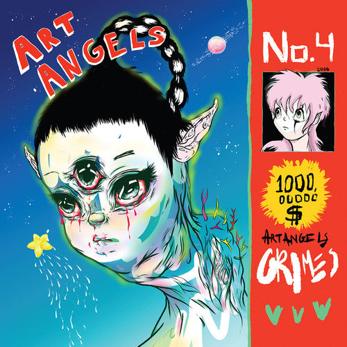 Art Angels No. 4 cover with stylized character and text