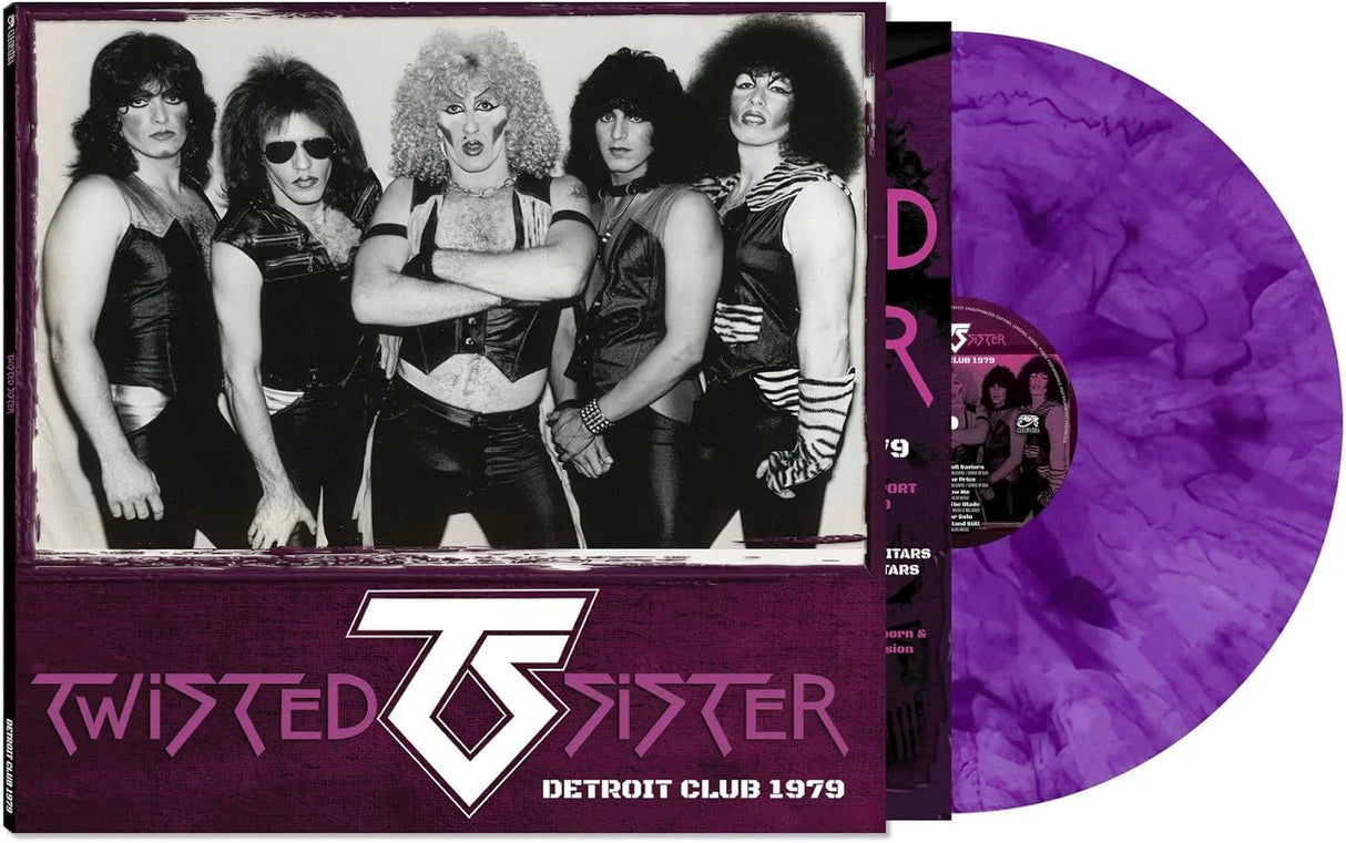 Twisted Sister - Detroit Club 1979 LP (Purple Marble Vinyl)