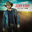 Album cover featuring a person wearing a cowboy hat and denim jacket with a desert landscape and 'Jason Aldean' text.