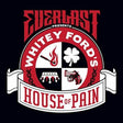 Logo for Whitey Ford's House of Pain featuring the brand 'Everlast'.