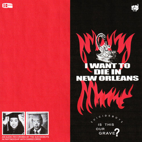 $uicide Boy$ - I Want To Die IN New Orleans LP (Silver Vinyl)