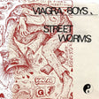 Cover art for Viagra Boys - Street Worms album featuring a drawing with abstract and chaotic imagery, including text and figures.