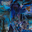 Artistic depiction of a fantasy scene with gothic architecture, mystical elements, and a dark blue color scheme.
