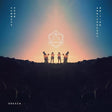 Cover art for Odesza's Summers Gone LP featuring silhouettes of band members against a sunset.