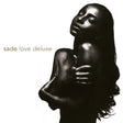 Black and white album cover featuring a photograph of Sade Adu, the lead singer of the band Sade, in an embracing pose.