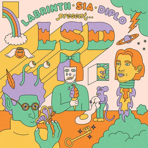 LSD - Labrinth, Sia & Diplo present... LSD LP (5th Anniversary Edition - sea glass Vinyl]