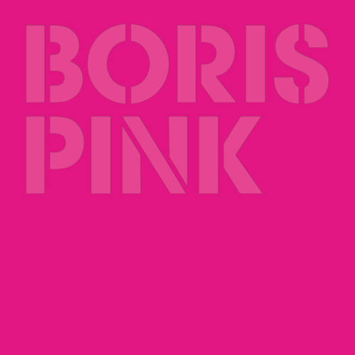 Text 'BORIS PINK' on a pink background