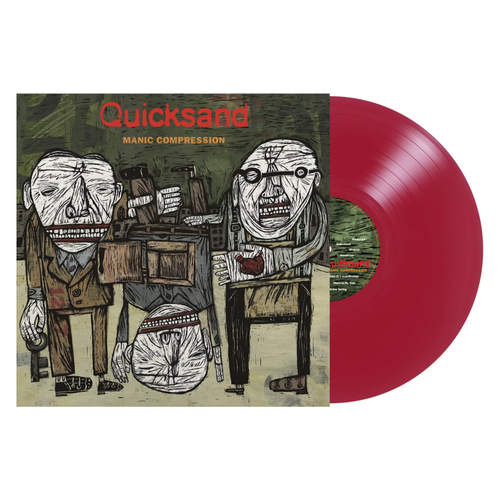 Quicksand - Manic Compression LP (Open Heart Red Vinyl)