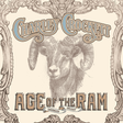 Album cover for 'Age of the Ram' by Charley Crockett featuring a ram illustration and decorative text.