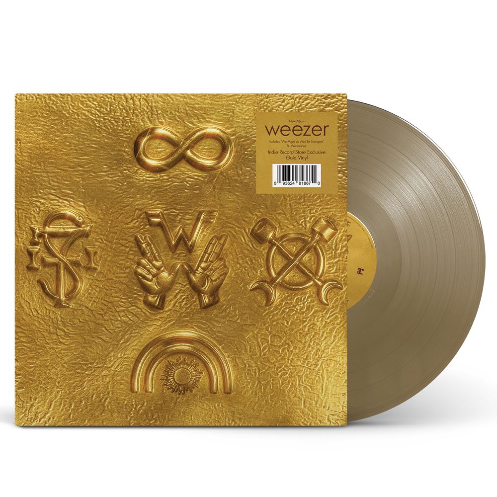 Weezer - Weezer (Gold) LP (Indie Exclusive Gold Vinyl)