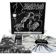 Vinyl record set with cover and disc, featuring black and white artwork.