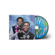A CD album cover and disc for 'Ivy Is Krown' by the duo Davis Brown, shown on a clean white background. The square album cover features a blue studio portrait of the two smiling men, while the disc is illustrated with a globe design in blue and green and stylized white text.