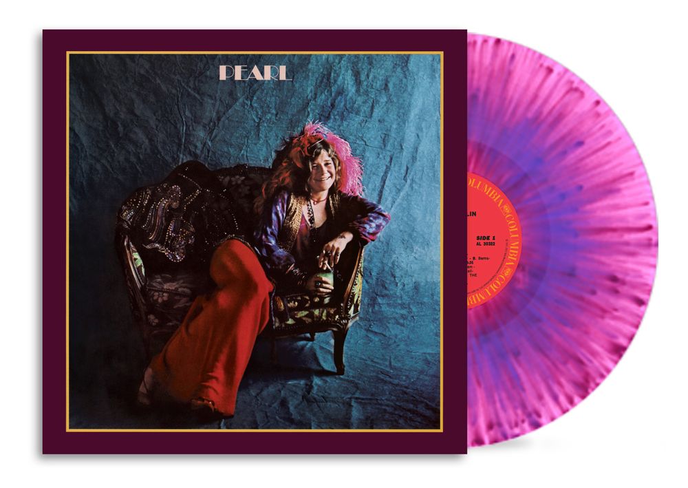 Janis Joplin - Pearl LP (Pink Splatter Vinyl)