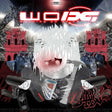 Album cover for 'Working On Dying LP' featuring a stylized illustration with a character and a cityscape in the background, with text and a transparent vinyl record visible in the foreground.