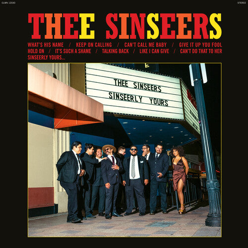 Thee Sinseers - Sinseerly Yours LP (Yellow Vinyl)