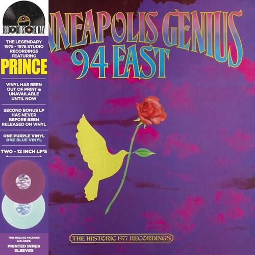 94 East / Prince - Minneapolis Genius LP (Blue Vinyl)