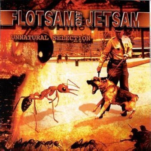 Flotsam And Jetsam - Unnatural Selection LP (Suburst Yellow/Red Vinyl)