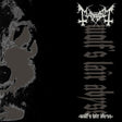 Album cover with wolf's head silhouette and text on a black background