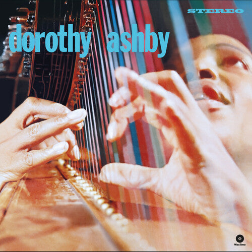 Album cover with hands playing a harp and the text 'dorothy ashby' and 'STEREO'.