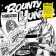 Illustration of a bounty hunter with a wanted poster and rifle, featuring Barrington Levy's 'Bounty Hunter' album cover.