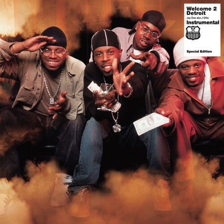 Album cover with four individuals posing and a 'Welcome 2 Detroit' text overlay.