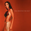 Album cover featuring a person in a strapless top with 'Toni Braxton: The Heat' text on an orange background