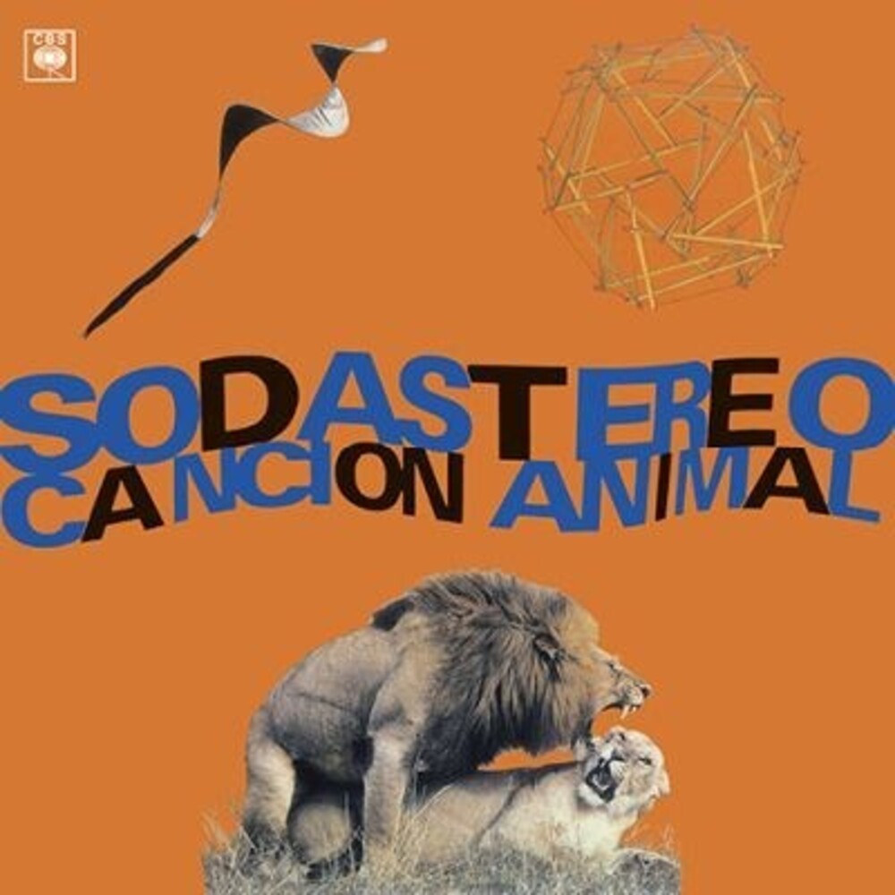 Album cover with text 'Sodastre Canion Animal' and animal illustrations on an orange background