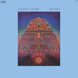 Album cover of 'Elevation' by Pharoah Sanders with a colorful geometric design on a blue background.