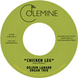 Green record label for 'Chicken Leg' by Delvon Lamarr Organ Trio with Colemine Records branding.