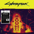 Album cover for 'Cyberpunk 2077' with futuristic design and text.