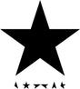 Black star symbol on a white background
