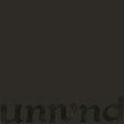 A very dark charcoal gray to black textured background with a faint, low-contrast gothic-style partial word 'unnd' visible along the bottom edge.