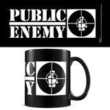 Public Enemy (Crosshairs Logo) Black Mug