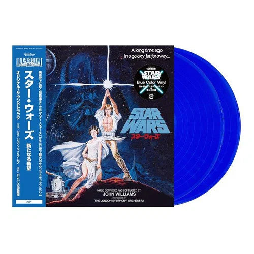 John Williams - Star Wars: A New Hope - O.S.T. 2LP (Blue Vinyl)