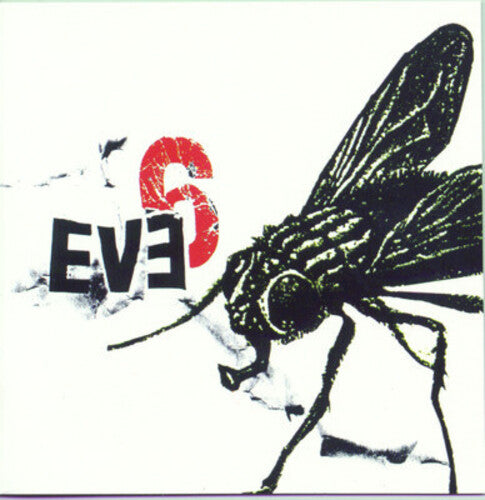 Illustration of a fly with 'EVE' text on a white background