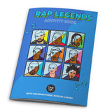 Rap Legends Activity Coloring Book